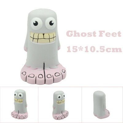

Gotoamei Stress Reliever Ghost Feet Scented Super Slow Rising Kids Toy Squeeze Toy