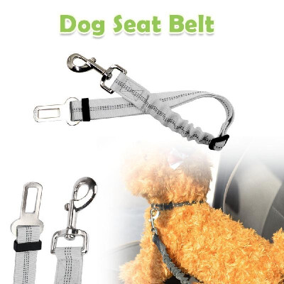 

Dog Seat Belt Pet Safety Leads Vehicle Seatbelt Retractable Polyester Car Leash for Pet Dog Cat