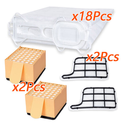 

Vacuum Cleaner Filters Bags Mesh Replacements Kit For Vorwerk Kobold VK 135 136