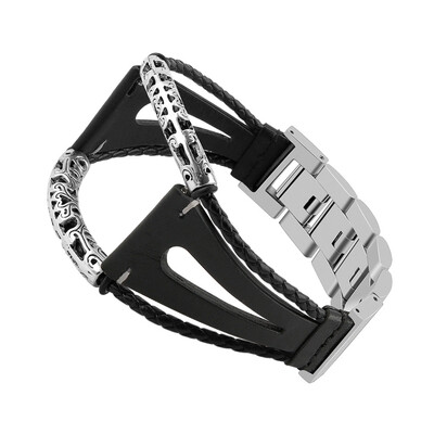 

〖Follure〗Leather Bands Handmade Wristband Bracelet Straps For Samsung Galaxy Watch 46mm