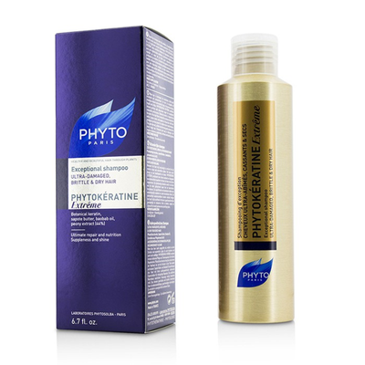 

PHYTO - Phytokeratine Extreme Exceptional Shampoo Ultra-Damaged Brittle & Dry Hair 200ml67oz