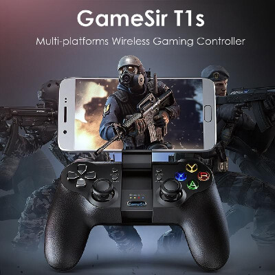 

GameSir T1s Gaming Controller 24G Wireless Gamepad for DJI Tello Drone Android iOS Smartphone Tablet PC Windows Steam TV Box PS3