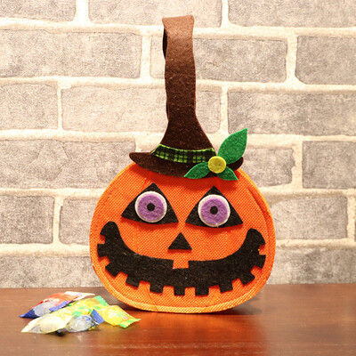 

Toponeto Halloween Cute DIY Nonwovens Candy Bag Package Children Party Storage Sugar