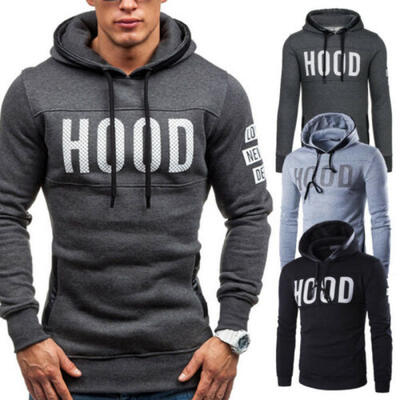

Mens Fashion Winter Hoodie Warm Hooded Sweatshirt Sweater Coat Jacket Outwear