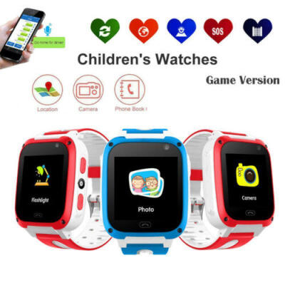 

Game Version Anti-lost Safe GPS Tracker SOS Call Kid Smart Watch For Android iOS