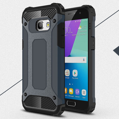 

Rugged Bumper Case Samsung Galaxy A3 2017 Hybrid Soft TPU Cover Samsung A3 2017 A320 A37 SM-A320FDS SM-A320F Armor Case
