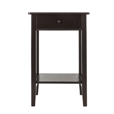 

Two-Layer Bedside Table Coffee Table Bedside Cabinet w Drawer Teapoy Tea Table