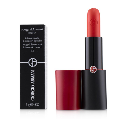 

GIORGIO ARMANI - Rouge DArmani Matte Intense Matte & Comfort Lipcolor - 401 Red Fire 4g014oz