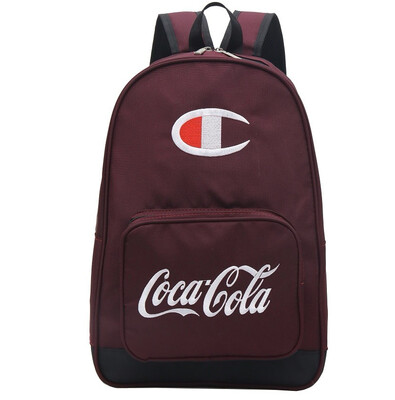 

Champion x Cocacola original outdoor student schoolbag book bag sport travel training casual canvas lightweight backpack teenager