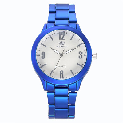 

New mens&womens fashion bright alloy steel belt wrist