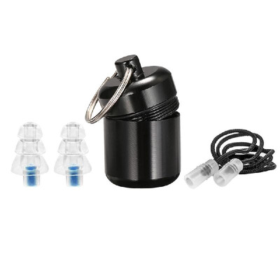 

1 Pair Noise Cancelling Ear Plugs for Sleeping Musicians Hearing Protection High Fidelity Silicone Earplugs with Sound Reduction