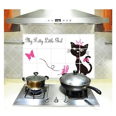 

Wall Kitchen Princesses Oil-proof Sticker Home Decoration Sticker Wall Sticker Decal Home Decor Decal Paste
