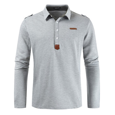

Toponeto Mens Casual Slim Fit Turn-down Collar Shirt Long Sleeve Pocket Top Blouse
