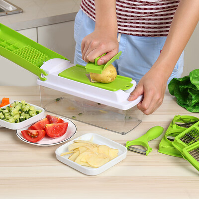

Multifunctional 12pcs Food Slicer for Kitchen