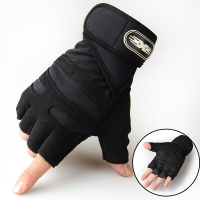 

Men Women Weight Lifting Riding Gloves Bodybuilding Fitness Wrist Wrap Exercise