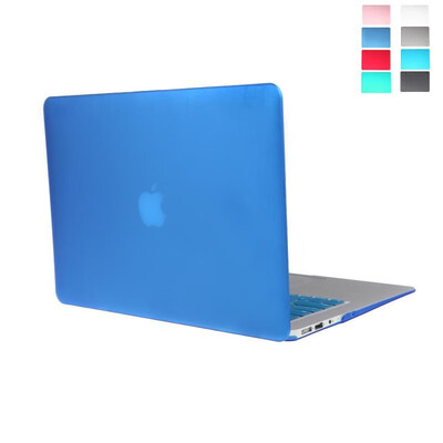

Matte Hard Shell Case Keyboard Protector Cover for MacBook Air 13" Light Blue