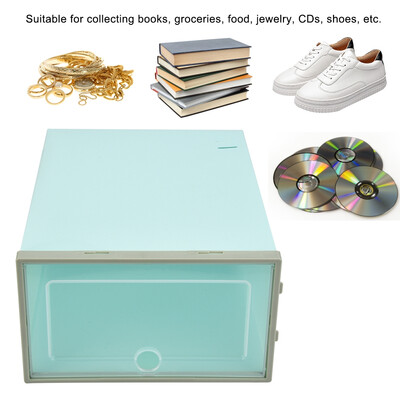

Plastic Shoe Storage Box2 Pcs Clear Plastic Shoe Storage Tidy Organizer BoxClear Plastic Shoe BoxesShoe Box