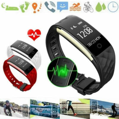 

US S2 Waterproof Smart Sports Fitness Watch Heart Rate Sleep Monitor Wristband