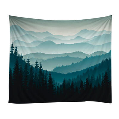 

Nature Scene Hanging Wall Tapestry Beach Towel Home Backdrop Cloth Decor
