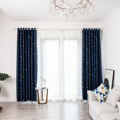 

Toponeto Leaves Curtain Tulle Window Treatment Voile Drape Valance 1 Panel Fabric