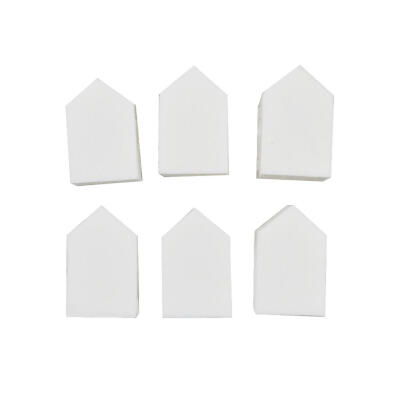 

6pcs House Shape Makeup Puff Face Cream Cosmetic Powder Sponge Beauty Tools