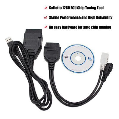 

Car Diagnostic Cable Galletto 1260 ECU Chip Tuning Tool EOBDOBD2OBDII Car Diagnostic Cable Interface