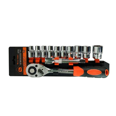 

12Pcs Car Motorcycle Repairing Tool Ratchet Wrench Kit Automotive Connecting Rod Combination Tool Boats
