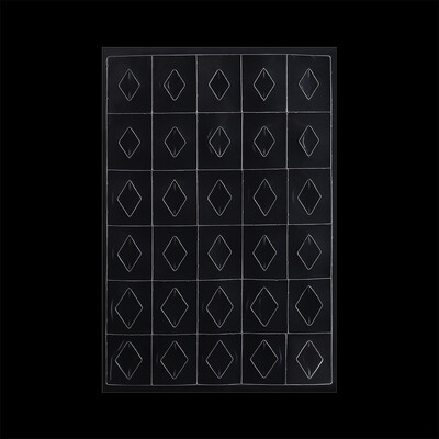 

〖Follure〗New Fashion Nail Gemstone Mold Mirror Diamond Gemstone Plastic Patch Mold