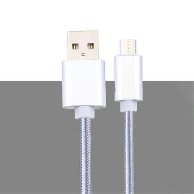 

Portable Type-C Nylon Braided Data Line Practical Fast Charging Cable For Android Mobile Phone-1m