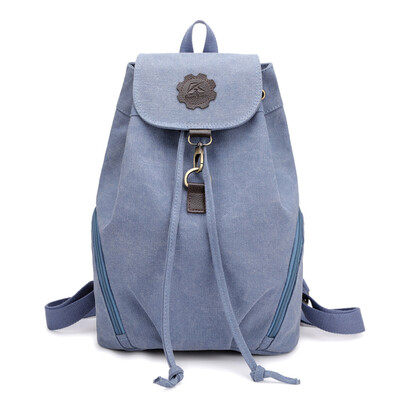

Tailored Women Large Capacity Canvas School Shoulder Bags Travel Student Backpacks