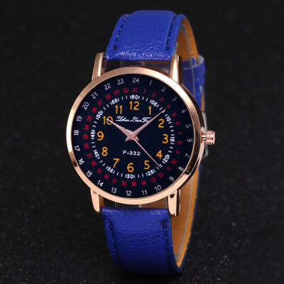 

Genuine Womens Roman Numerals watches women clock Luxury Fashion Leather Band Analog Quartz Round WristWatches Montre Femme &Ff