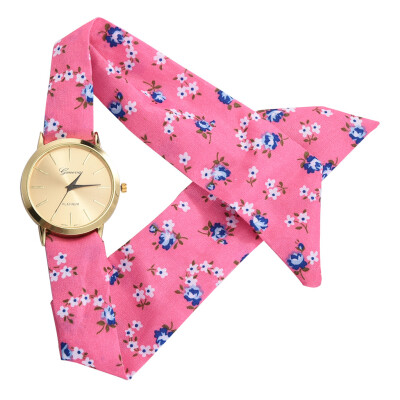 

Small fresh temperament ladies watch cloth with casual fashion watch