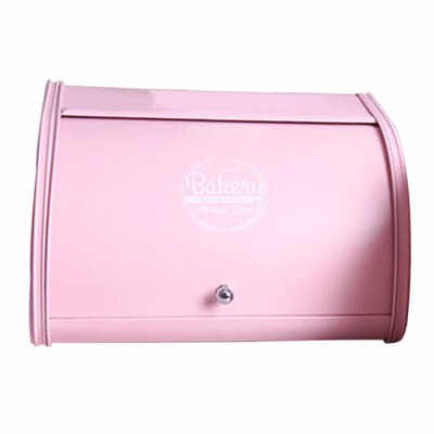

Dustproof Iron Bread Bakery Cupcake Storage Organizer Box Utensil Container Bin