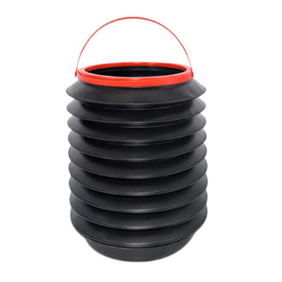 

Multifunction 4L Car Accessories Window Cleaning Bucket Folding Collapsible Fishing Water Pail Storage Box Trash Container