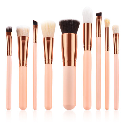 

Toponeto 9PCS Cosmetic Makeup Brush Lip Makeup Brush Eyeshadow Brush