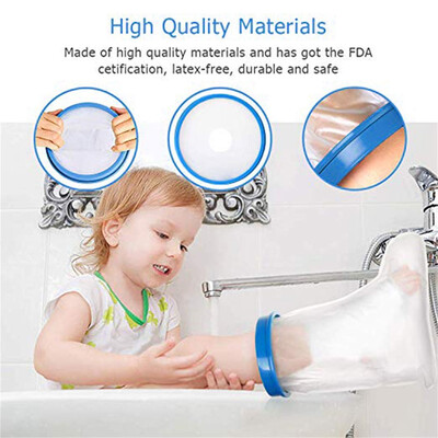 

〖Follure〗New Reusable Waterproof Child Hand Cast Bandage Protector Clear Bathing Cover