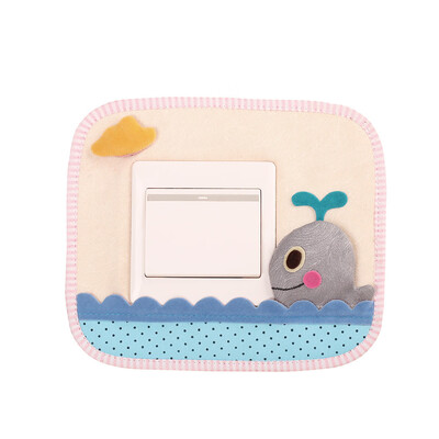 

〖Follure〗Cute Style Cartoon Switch Cover Protection Switch Handmade Fabric Home Decor