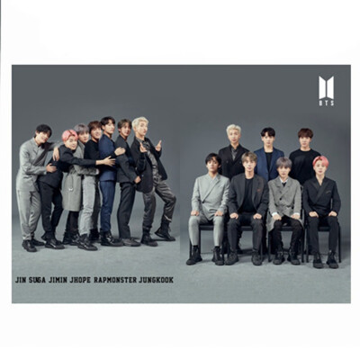 

Kpop BTS Notebook 2019 BTS FAMILY PORTRAIT 6th anniversary Bangtan Boys Photo Notebook Note Pad