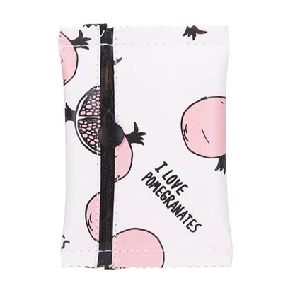 

Charm Fashion Mini Wallet Handbag Coins Cute Fruit Snacks Letter Money Change Handbag Bag Key Holder