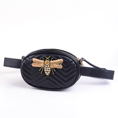 

Ladies bag 2018 new fashion personality mini round bag chest bag shoulder slung female pocket