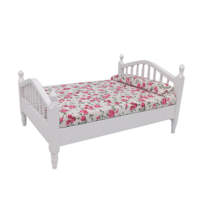 

〖Follure〗Mini Dollhouse Furniture Bed Set Miniature Living Room Kids Pretend Play Toy