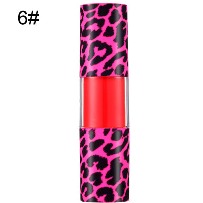 

Leopard Matte Lip Glaze Long Lasting Non Sticky Moisturizing Lipstick Cosmetic