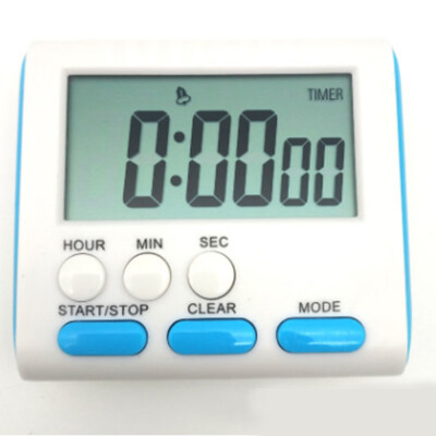 

Magnetic Large LCD Count Up Kitchen Timer Alarm Down Digital Clock 24 Hour Newly