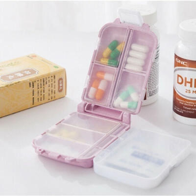 

Travel Three Layers Folding Pill Case Box Medicine Tablet Organizer Holder