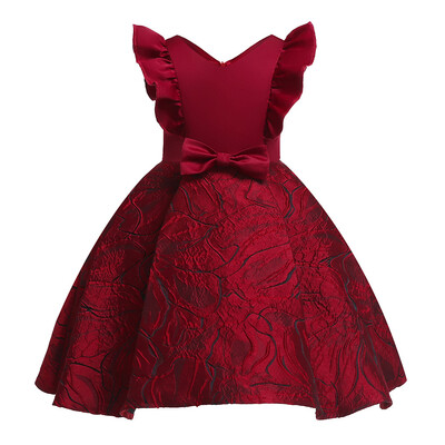 

Floral Baby Girl Princess Bridesmaid Pageant Gown Birthday Party Wedding Dress