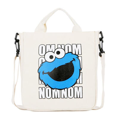 

Women Cartoon Print Bag Large Shell Wide Shoulder Strap Messenger Bags