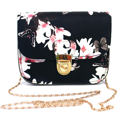 

PU Leather Ladies Print Letter Shoulder Bag Handbag Satchel Tote