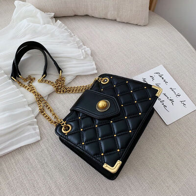 

Summer western style small bag net red diamond chain womens bag new 2019 fashion small square shoulder bag messenger bag