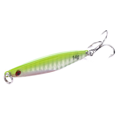 

3D Mini Artificial Bait Printed False Fish Shape Reusable Metal Lure Fishing Lure