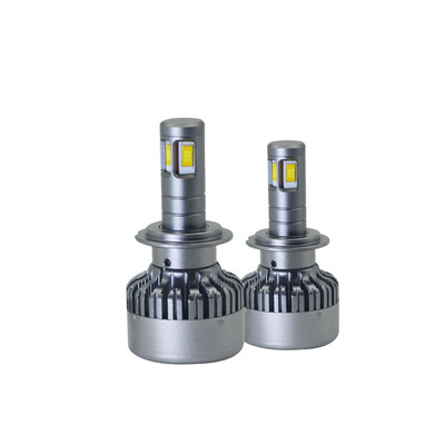 

2Pcspair V10 Super Bright CSP Car Headlights H7 4 Sides Lighting Automobiles 6000K Light Bulb
